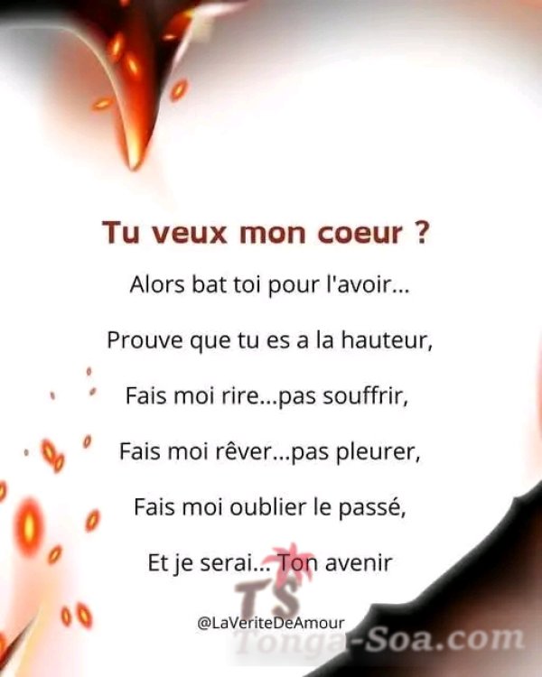 Ne me prouve rien je le découvriras par moi même