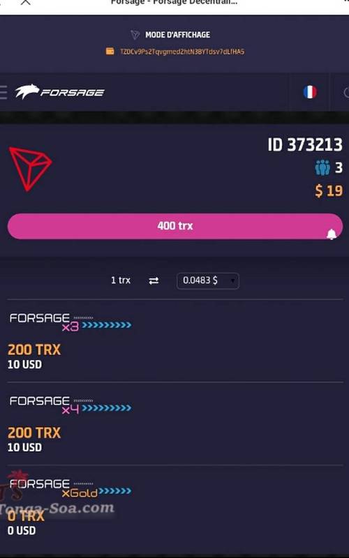 Busness forsage en ligne