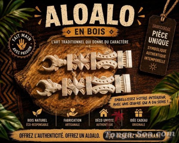 Aloalo en bois – l’élégance de la tradition malgache