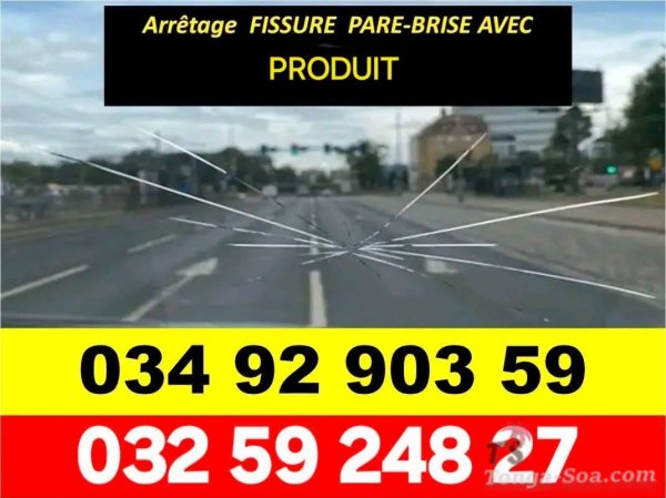 Arretage fissure pare-brise