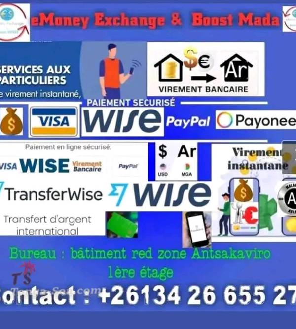 ➰on cherche devise par virement bancaire instantanée 5000$...