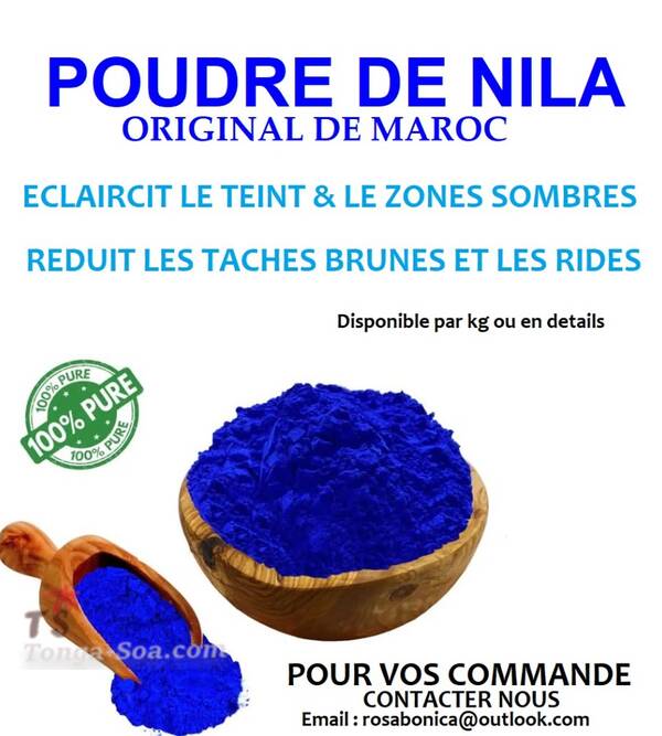 La poudre de nila du maroc