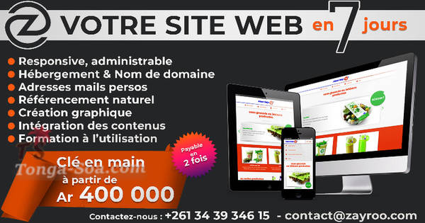 Emploi Madagascar